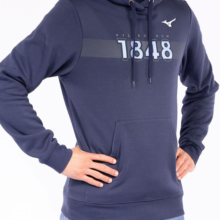 Mizuno VfL Bochum Overhead Hoodie 3 Navy